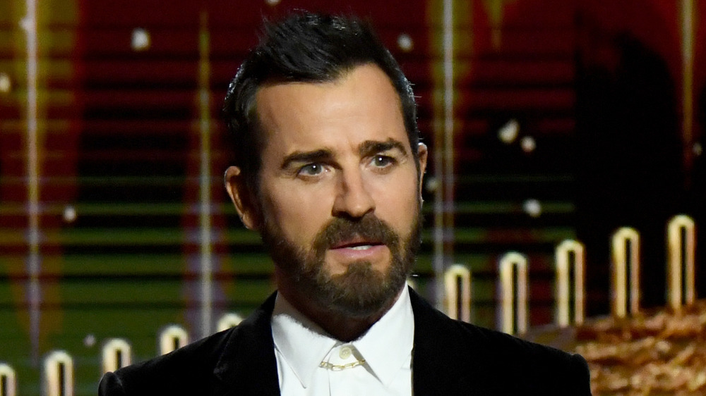 Justin Theroux, the Golden Globes