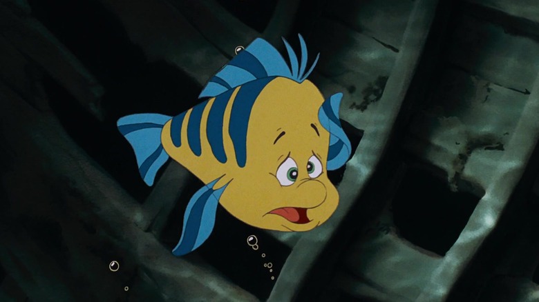 Confused Flounder in shipwreck