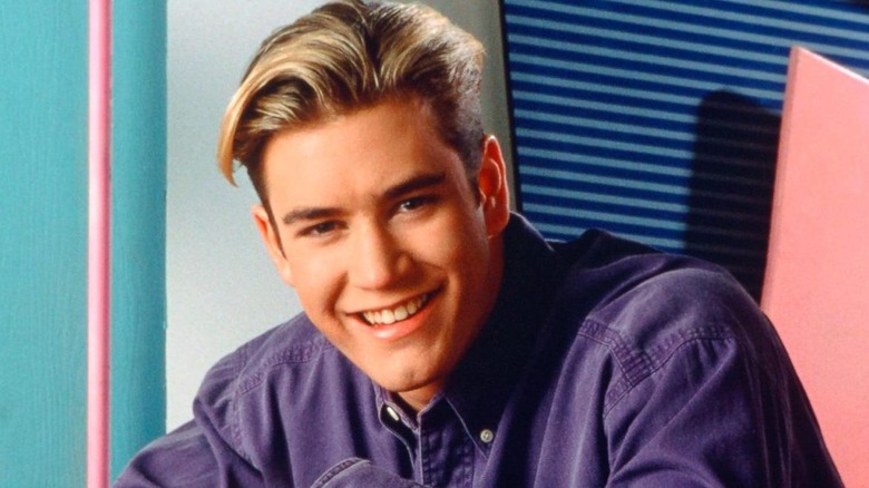 Zack Morris smiles