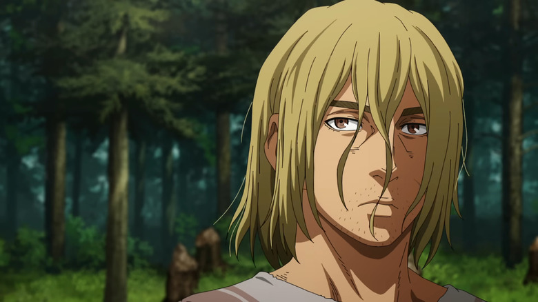 Thorfinn in forest