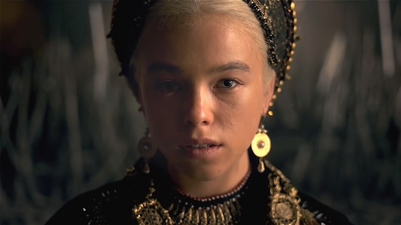 Princess Rhaenyra Targaryen gazing