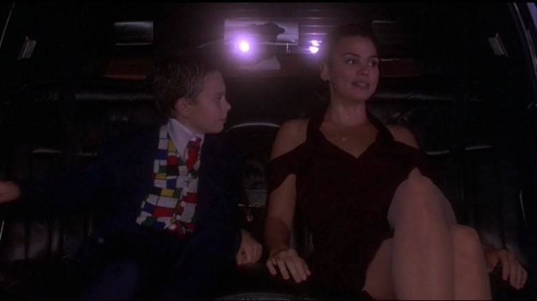 Preston in a limo with Shay