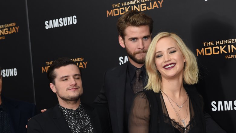 The cast of The Hunger Games