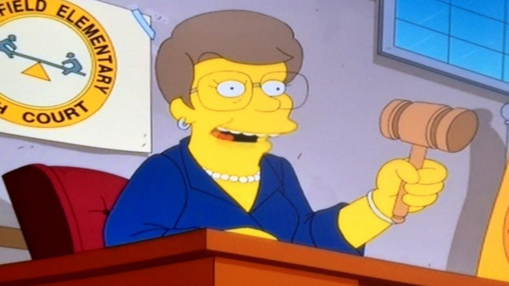 Janet Reno on The Simpsons