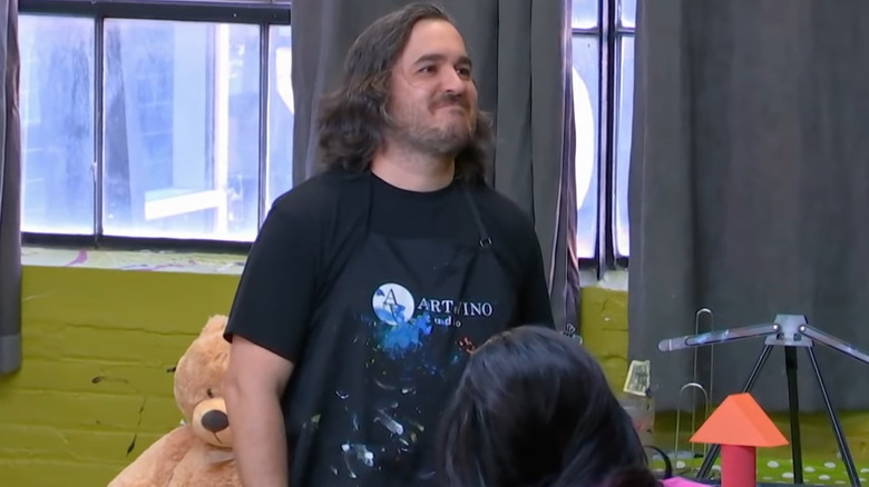 Brian Quinn grimacing