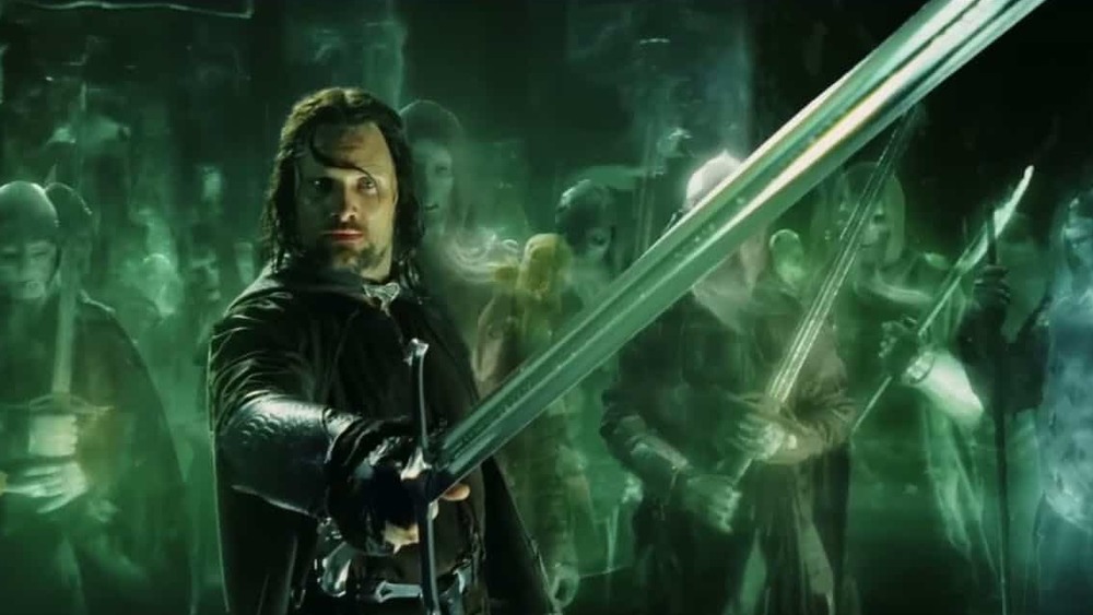 Aragorn leads the Army of the Dead