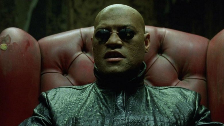 Laurence Fishburne in The Matrix