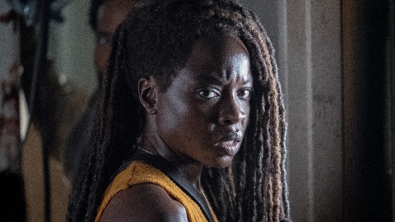 Michonne uncovers secrets at Virgil's island