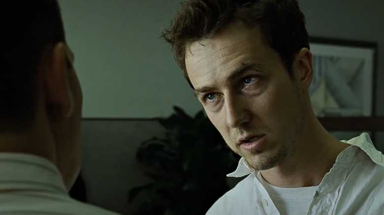 Edward Norton boss office Fight Club