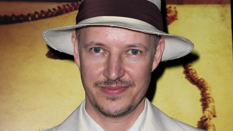 Tom Six wearing hat