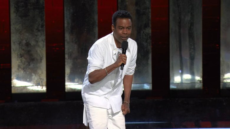 Chris Rock on stage