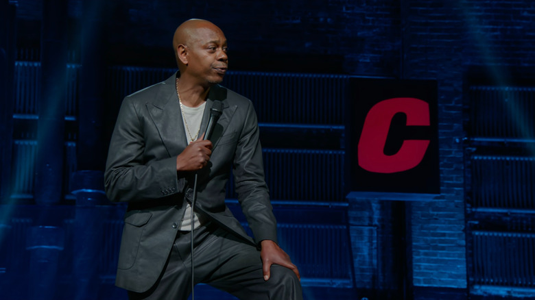 Dave Chappelle on stage