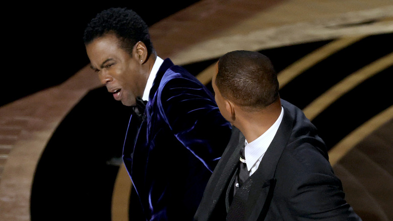 Will Smith slaps Chris Rock