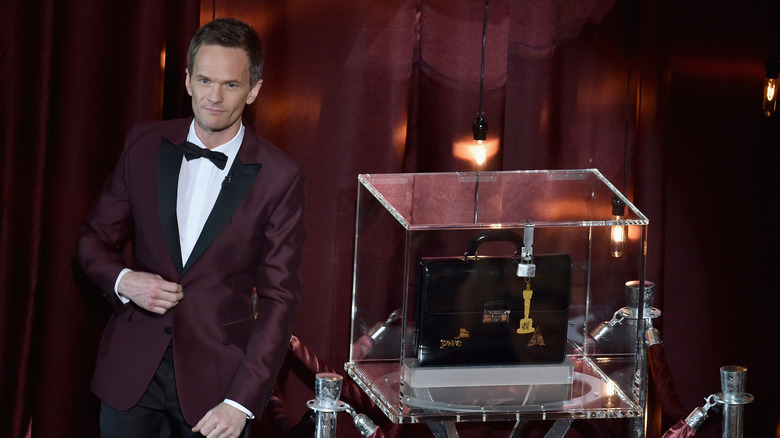 Neil Patrick Harris oscars briefcase