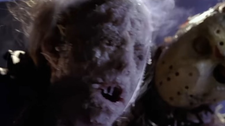 The liquid nitrogen kill scene from "Jason X"