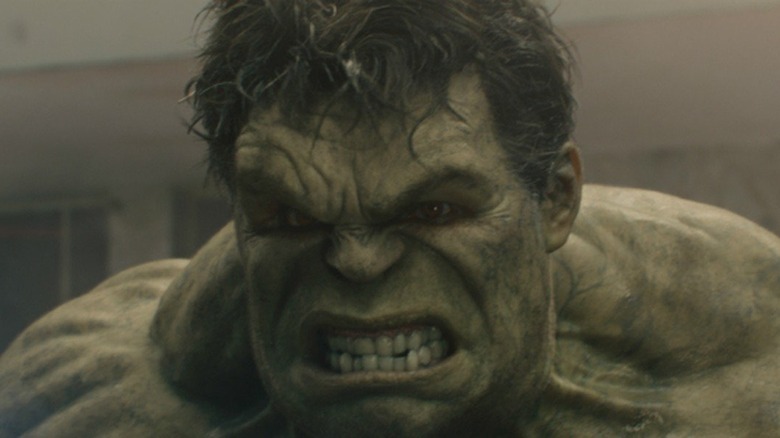 Hulk angry growling