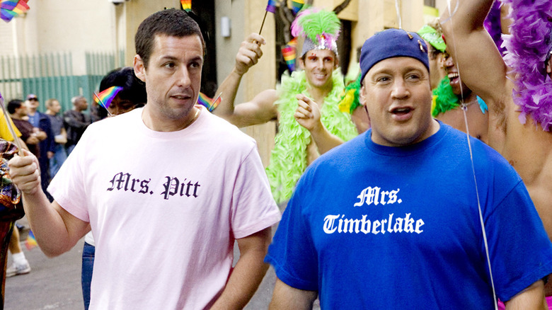 Adam Sandler and Kevin James getting prideful