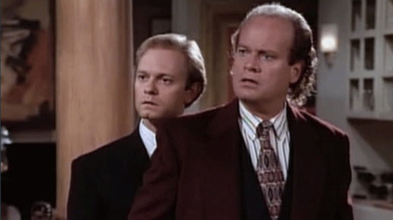 Frasier and Niles looking surprised