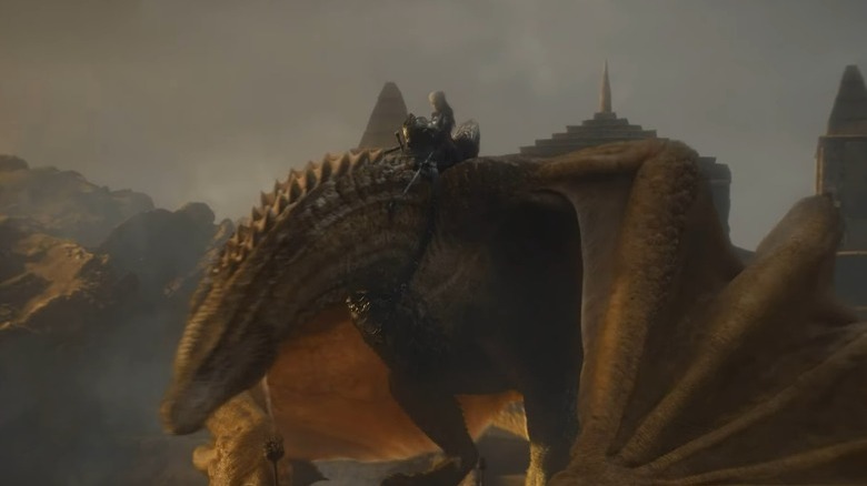 Syrax, Rhaenyra Targaryen's dragon.
