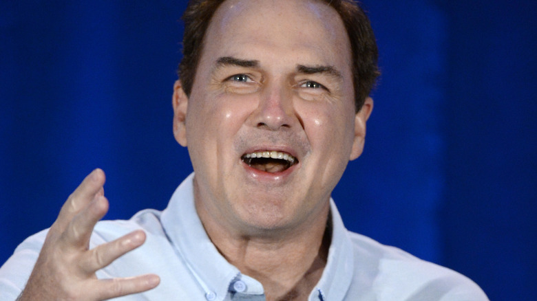 Norm MacDonald laughing