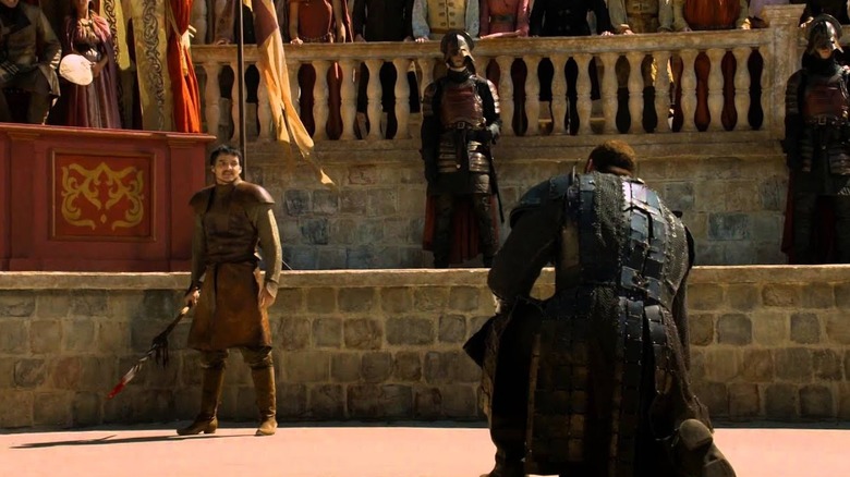 Oberyn fights The Mountain