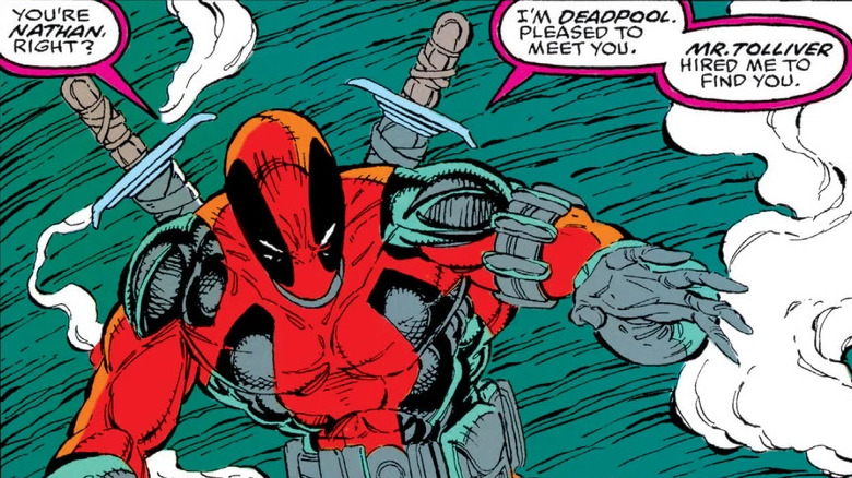 Deadpool's first comic appearance