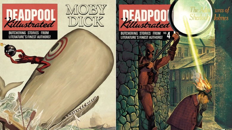 Deadpool Killustrated covers