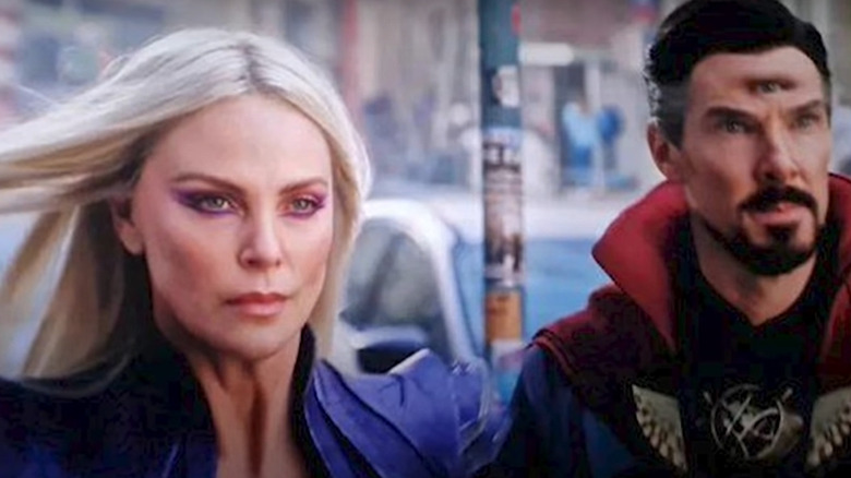 Clea and Doctor Strange on street