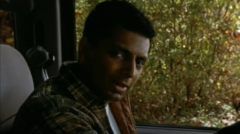 Ray Reddy in a car