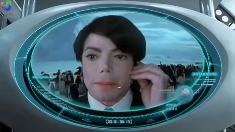 Michael Jackson in Men Black II