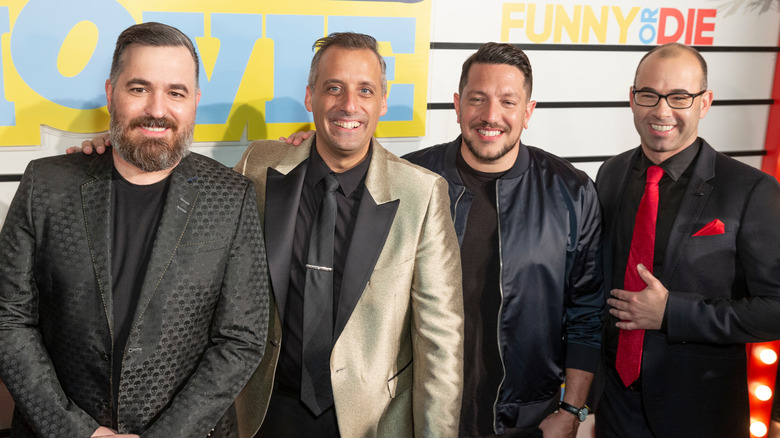 The Impractical Jokers gang