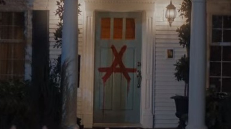 Symbol on Mathis home door