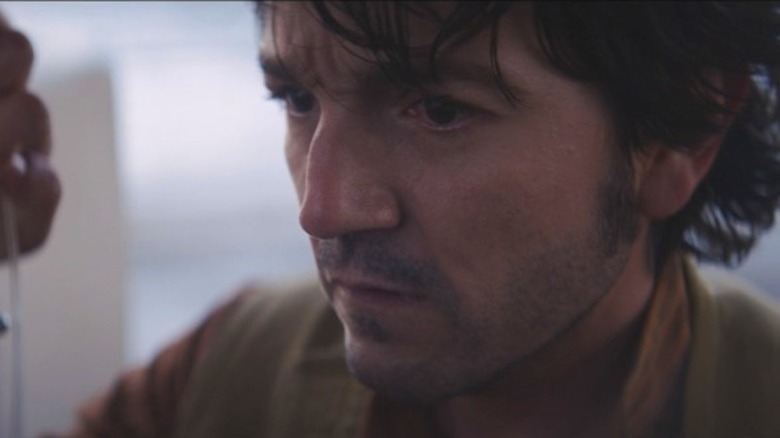 Cassian looking at the sea