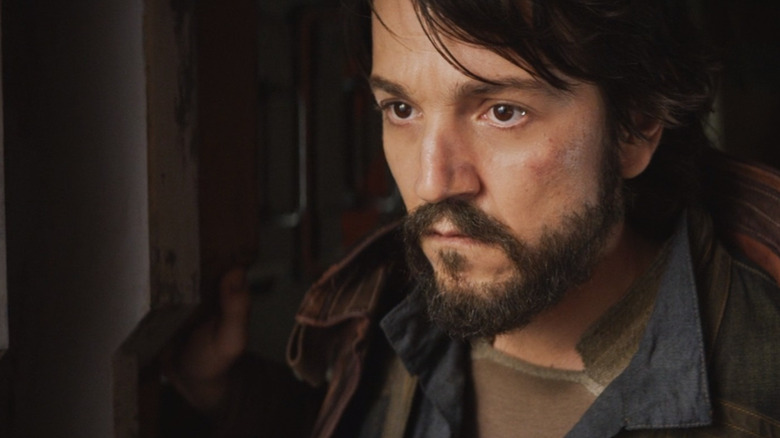 Cassian Andor staring