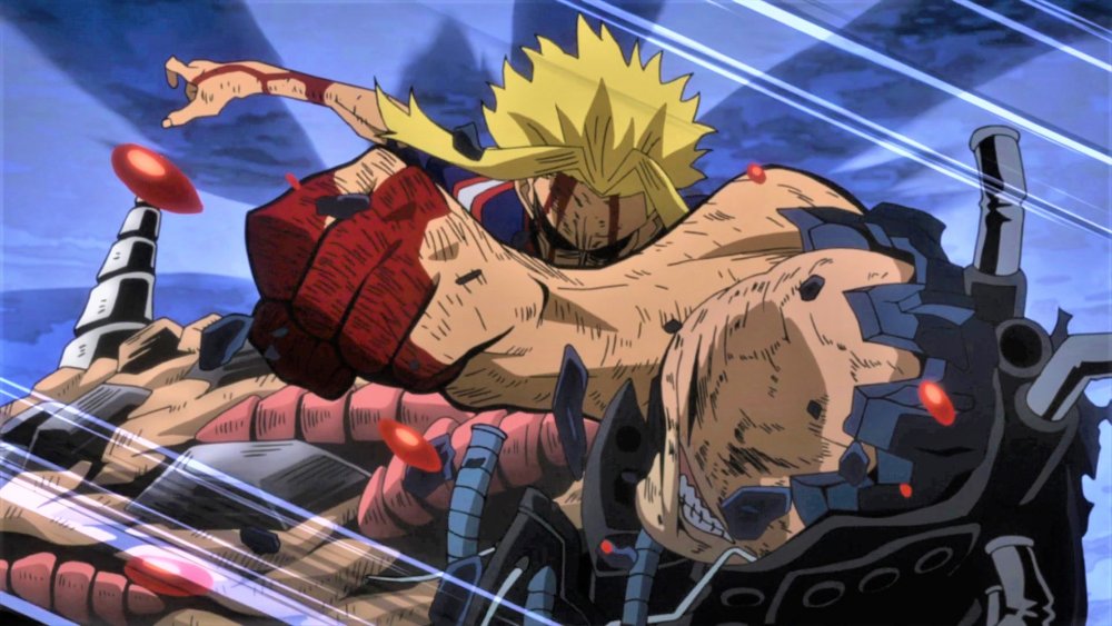 All Might vs All For One in My Hero Academia