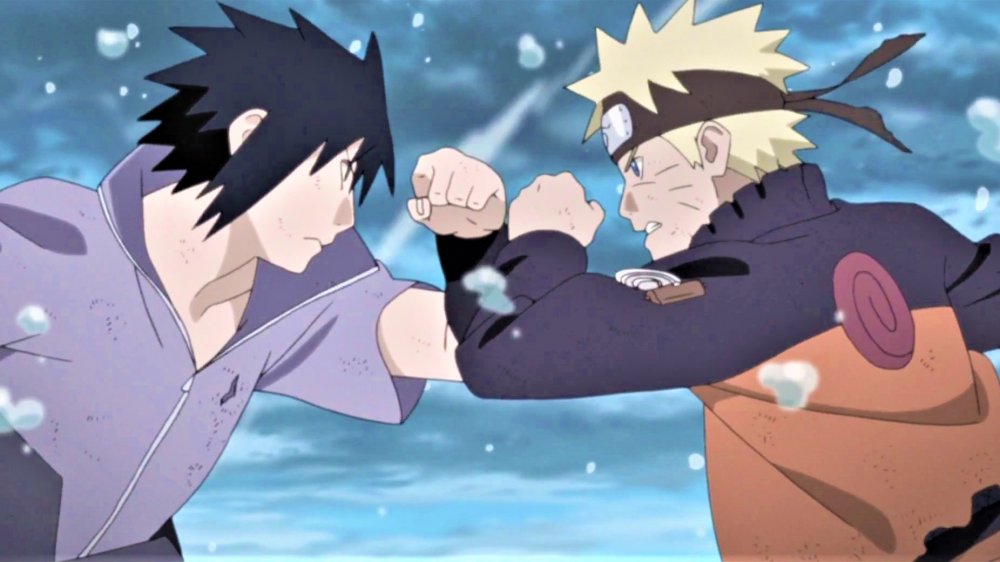 Naruto vs Sasuke in Naruto: Shippuden