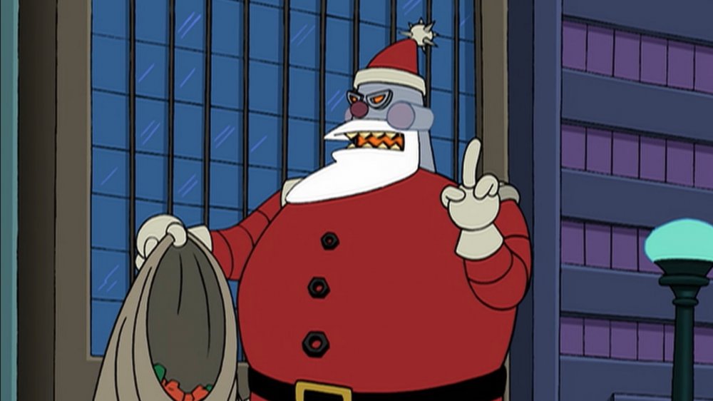 Robot Santa Claus on Futurama