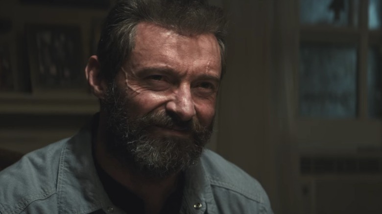 Hugh Jackman smiling