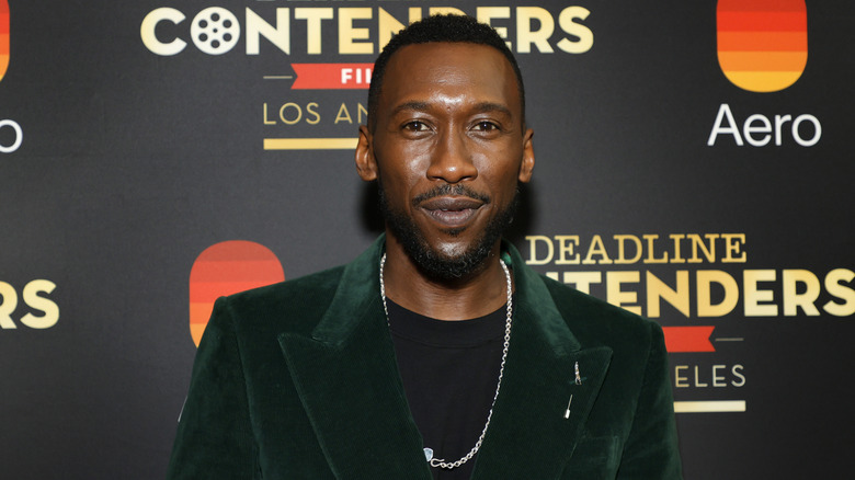 Mahershala Ali smiles for the camera