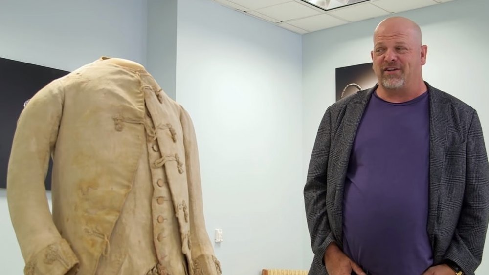 Pawn Stars George Washington suit Rick Harrison