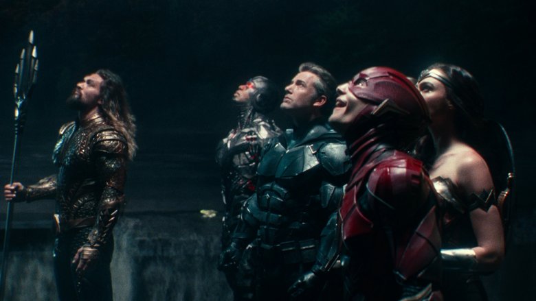 Scene from Justice League