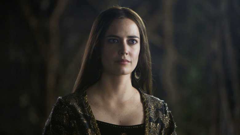 Eva Green looks mad in "Camelot" (2011)