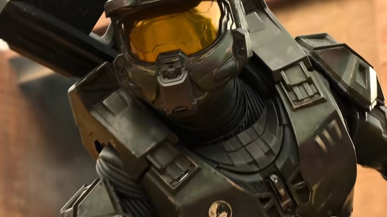 Halo's Master Chief wears Mjolnir Powered Assault Armor in "Halo"