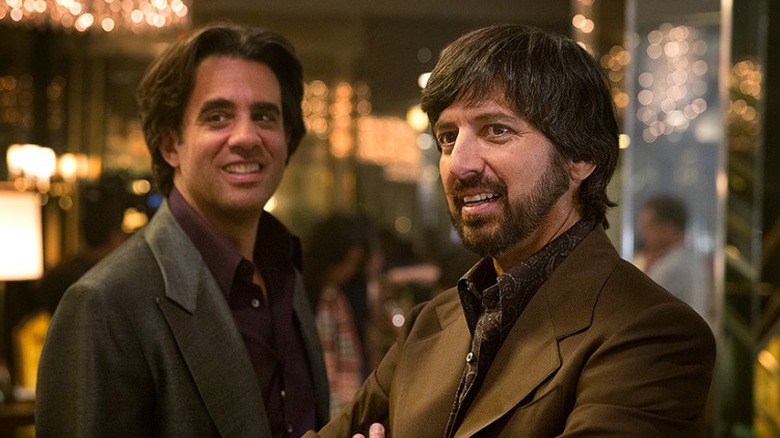 Bobby Cannavale and Ray Romano laughing