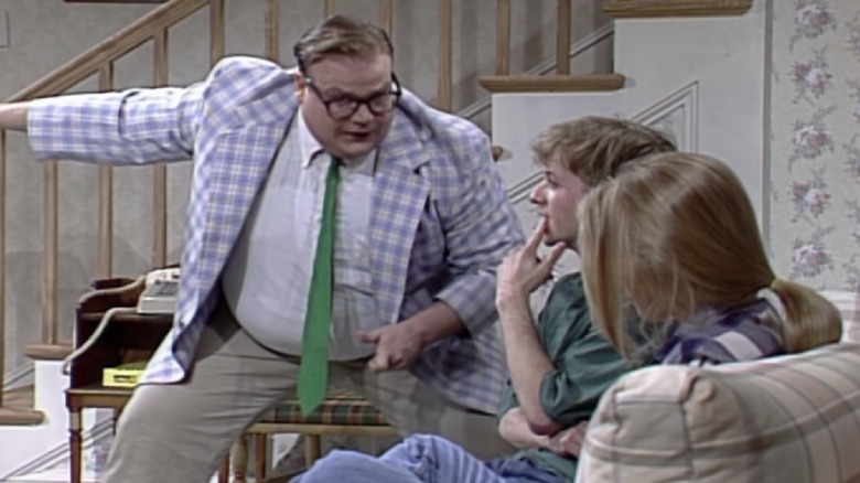 Matt Foley giving motivational speech