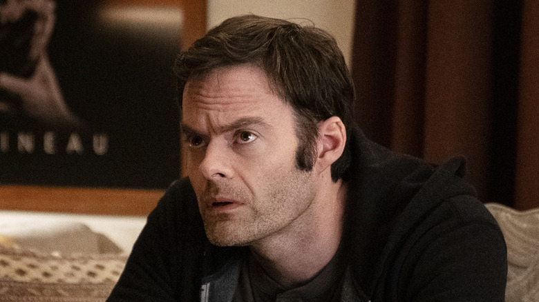 Bill Hader looking surprised in "Barry"