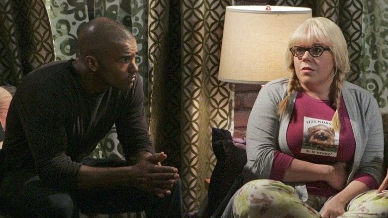 Derek Morgan and Penelope Garcia talking