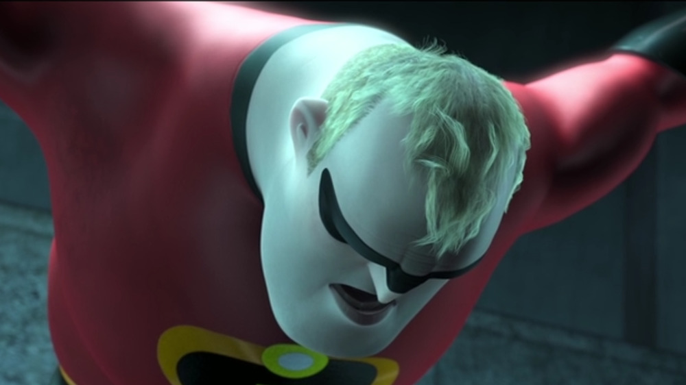 Mr. Incredible captured