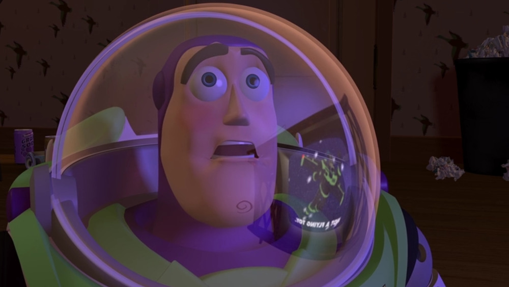 Buzz Lightyear upset