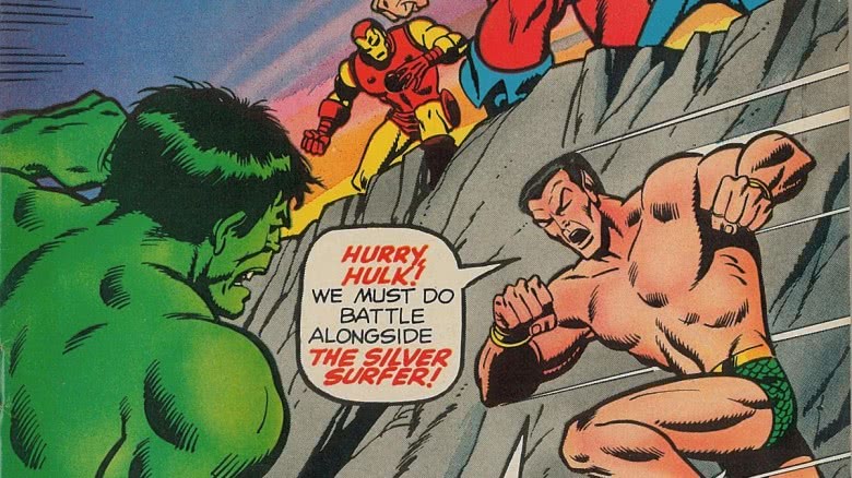 Hulk, Iron Man, and Sub-Mariner